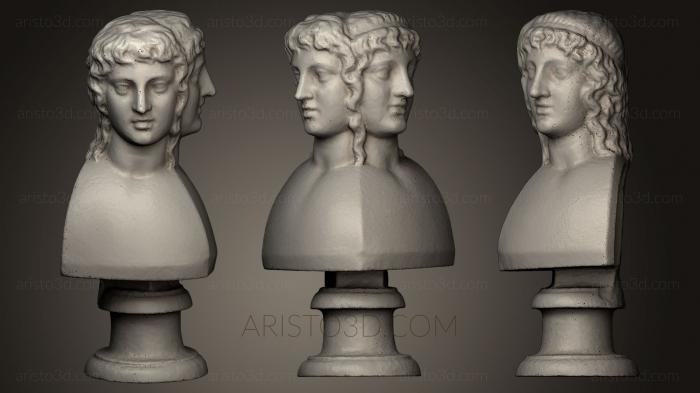 Busts and heads antique and historical (BUSTA_0378) 3D model for CNC machine